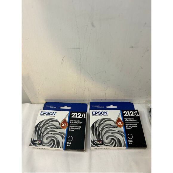 Epson 212 black color x3 boxes lot 4/2023 - Picture 4 of 8